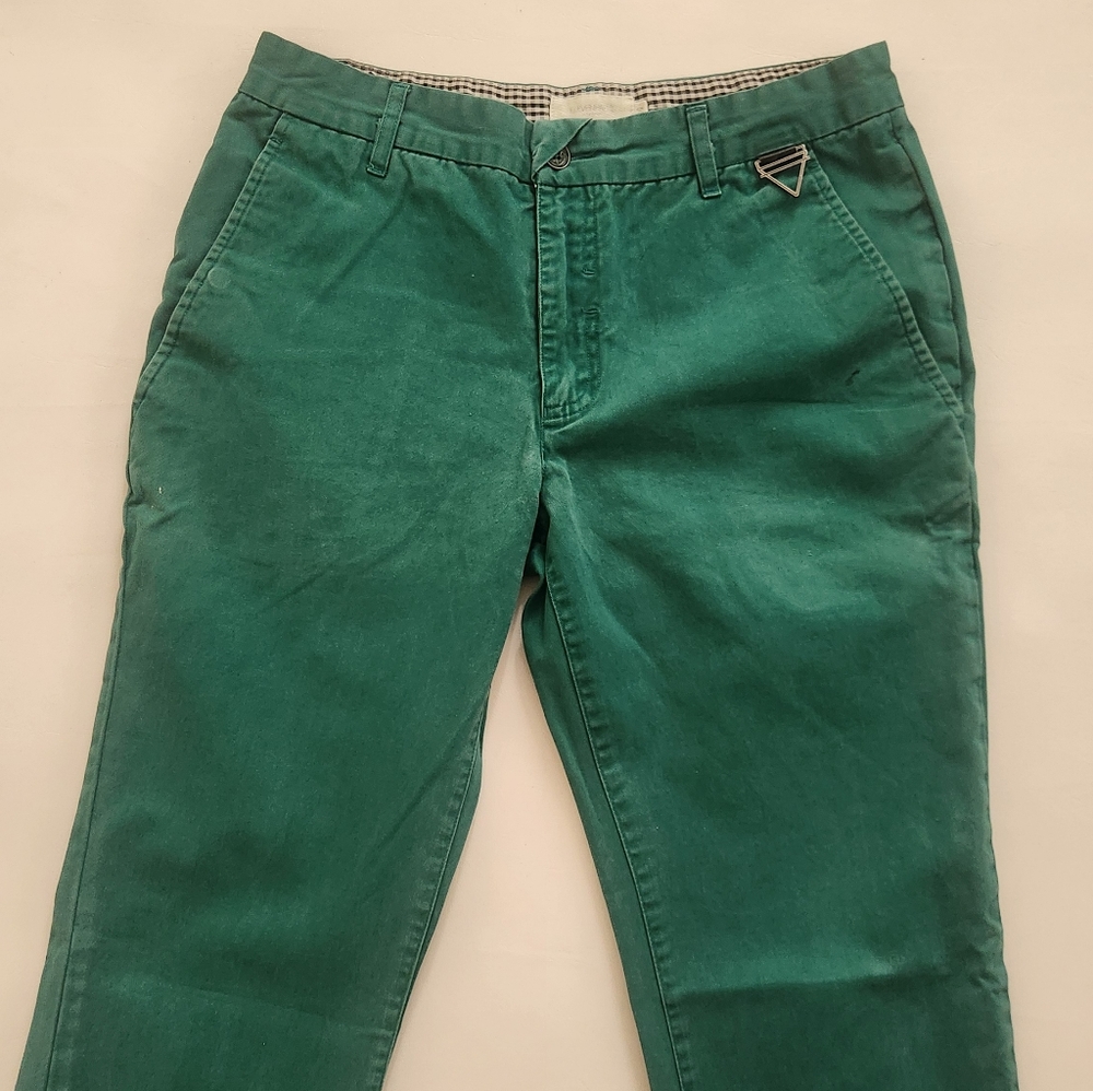 ELEVEN PARIS Charley Forest Green Chino Pants